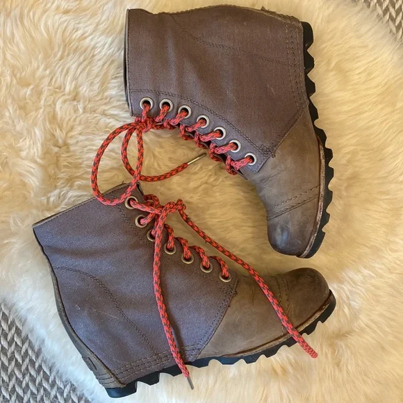 Sorel 1964 PDX Wedge Boot Lace Up 7.5 - Picture 11 of 12